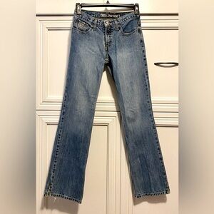 Cruel Girl Distressed Straight Leg Jeans